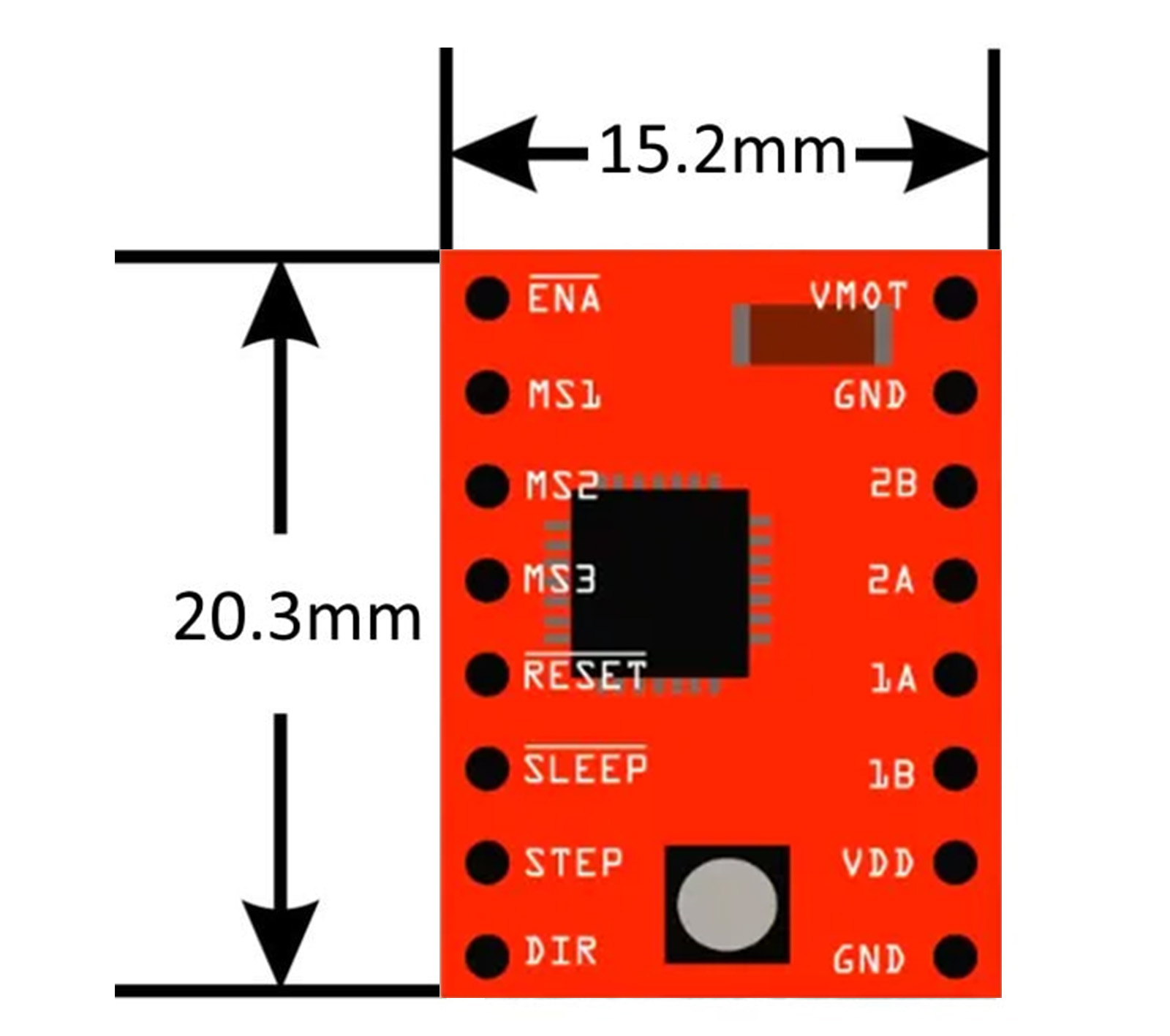 A4988 Dimensions